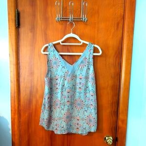 Maurices Floral Patterned Sleeveless Top